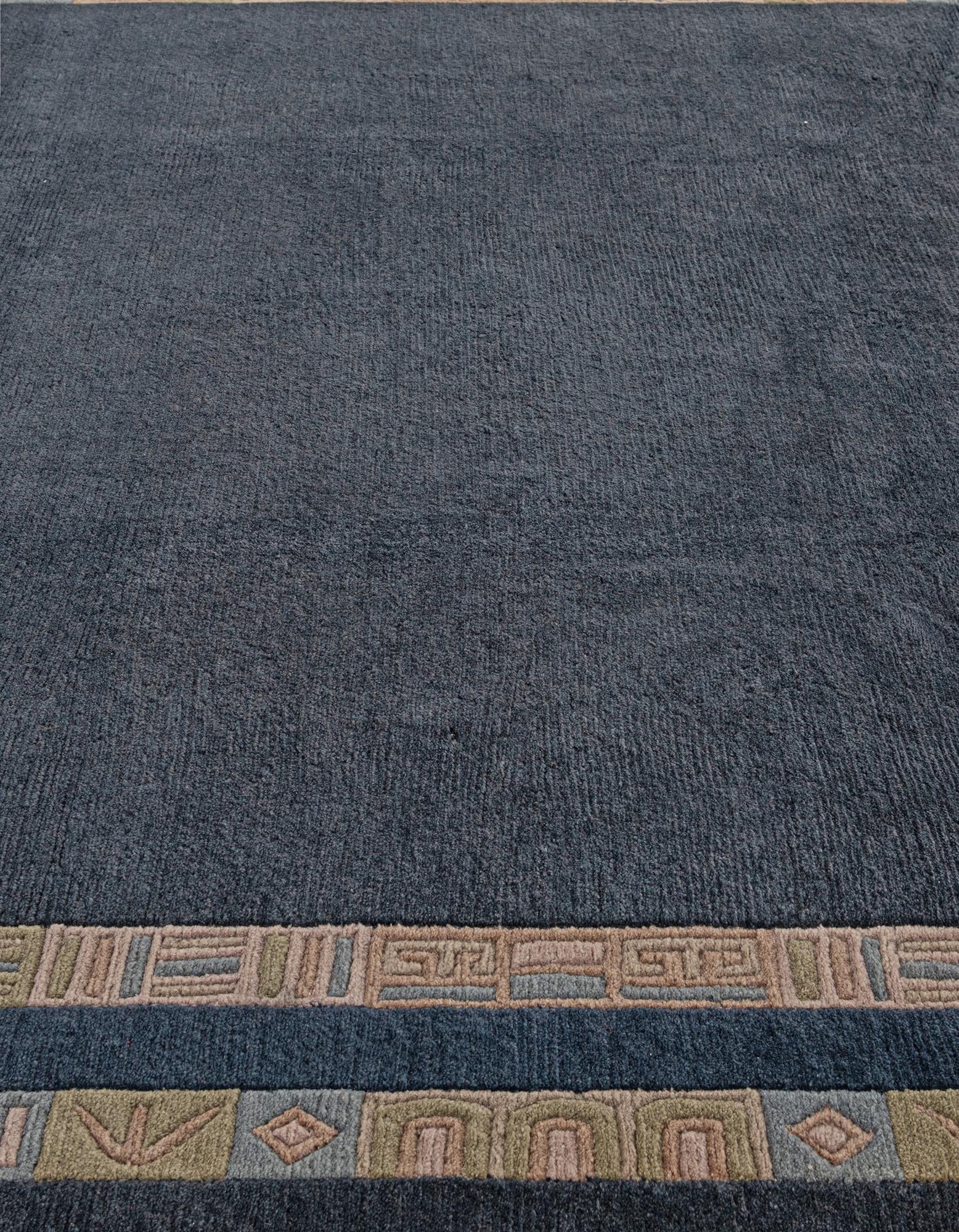 8' 7 x 11' 10 Hand Knotted Tibet Wool Rug