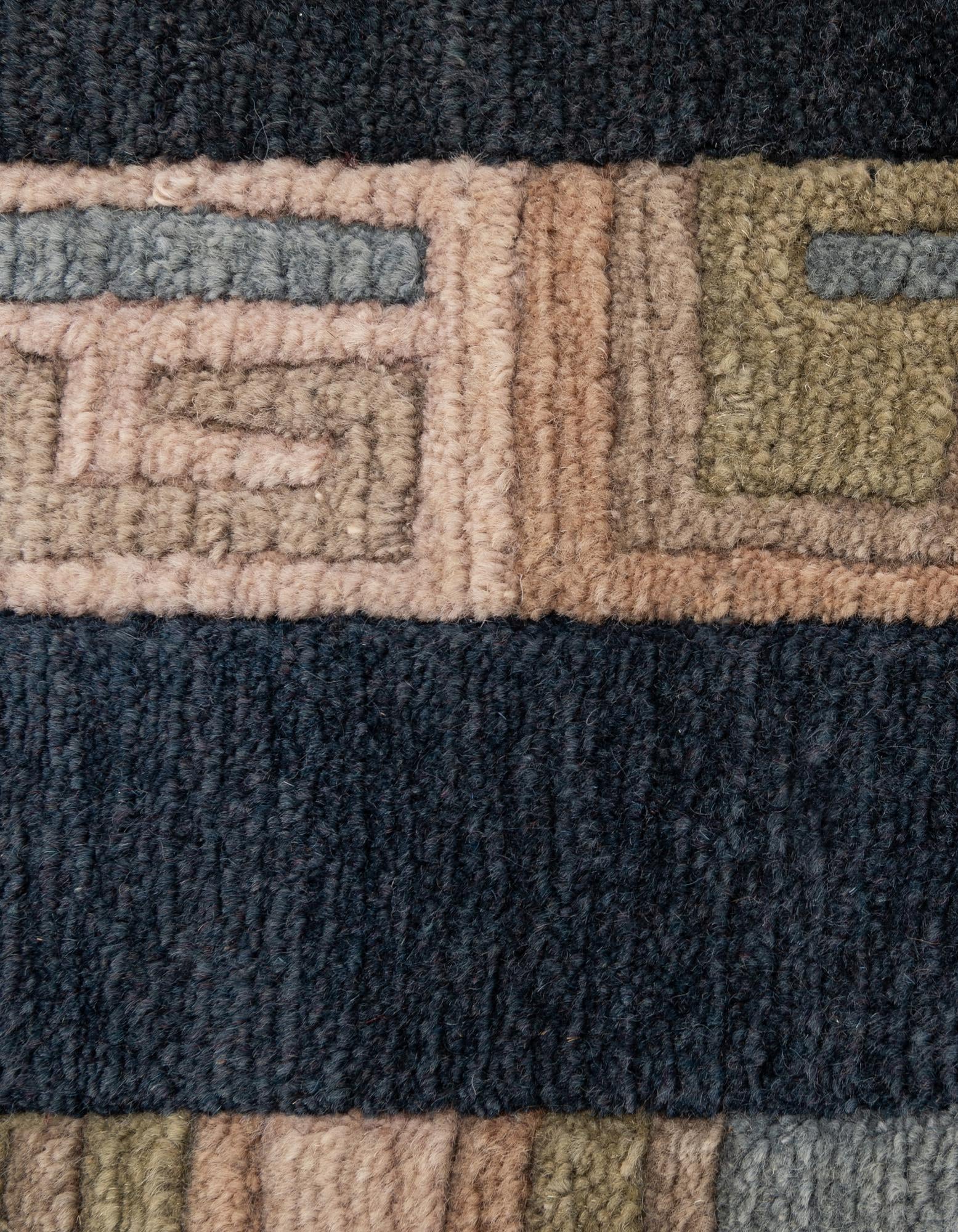 8' 7 x 11' 10 Hand Knotted Tibet Wool Rug