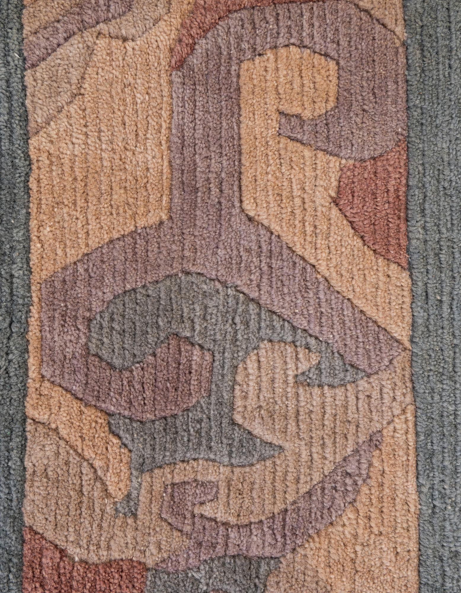 8' 4 x 11' 6 Hand Knotted Tibet Wool Rug