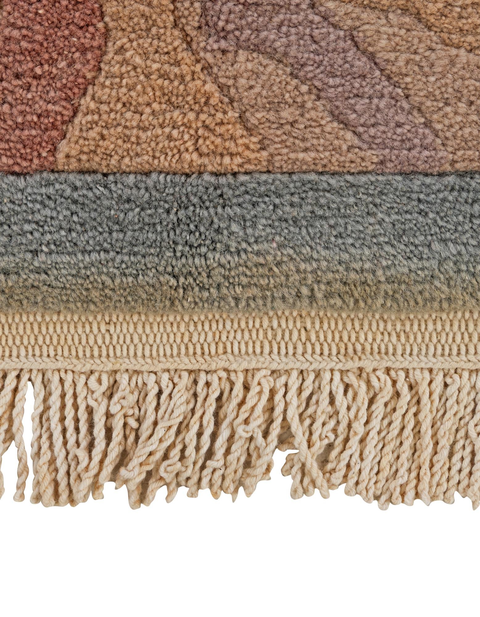 8' 4 x 11' 6 Hand Knotted Tibet Wool Rug