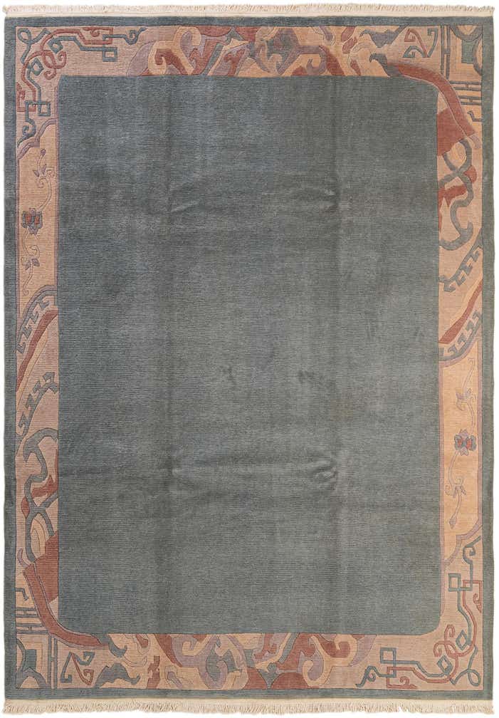 8' 4 x 11' 6 Hand Knotted Tibet Wool Rug
