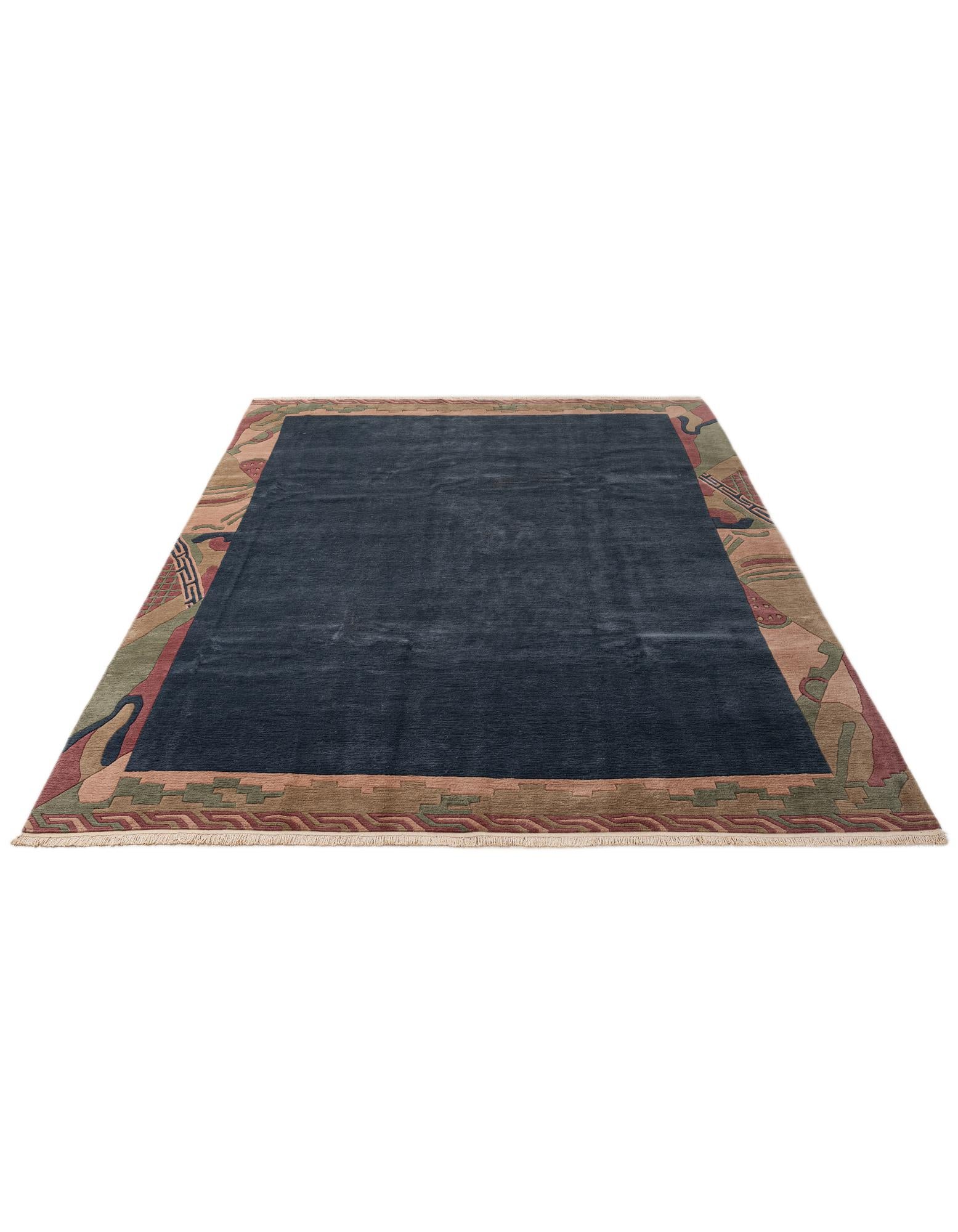8' 2 x 11' 4 Hand Knotted Tibet Wool Rug