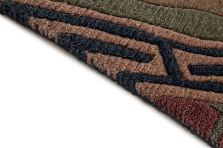 8' 2 x 11' 4 Hand Knotted Tibet Wool Rug