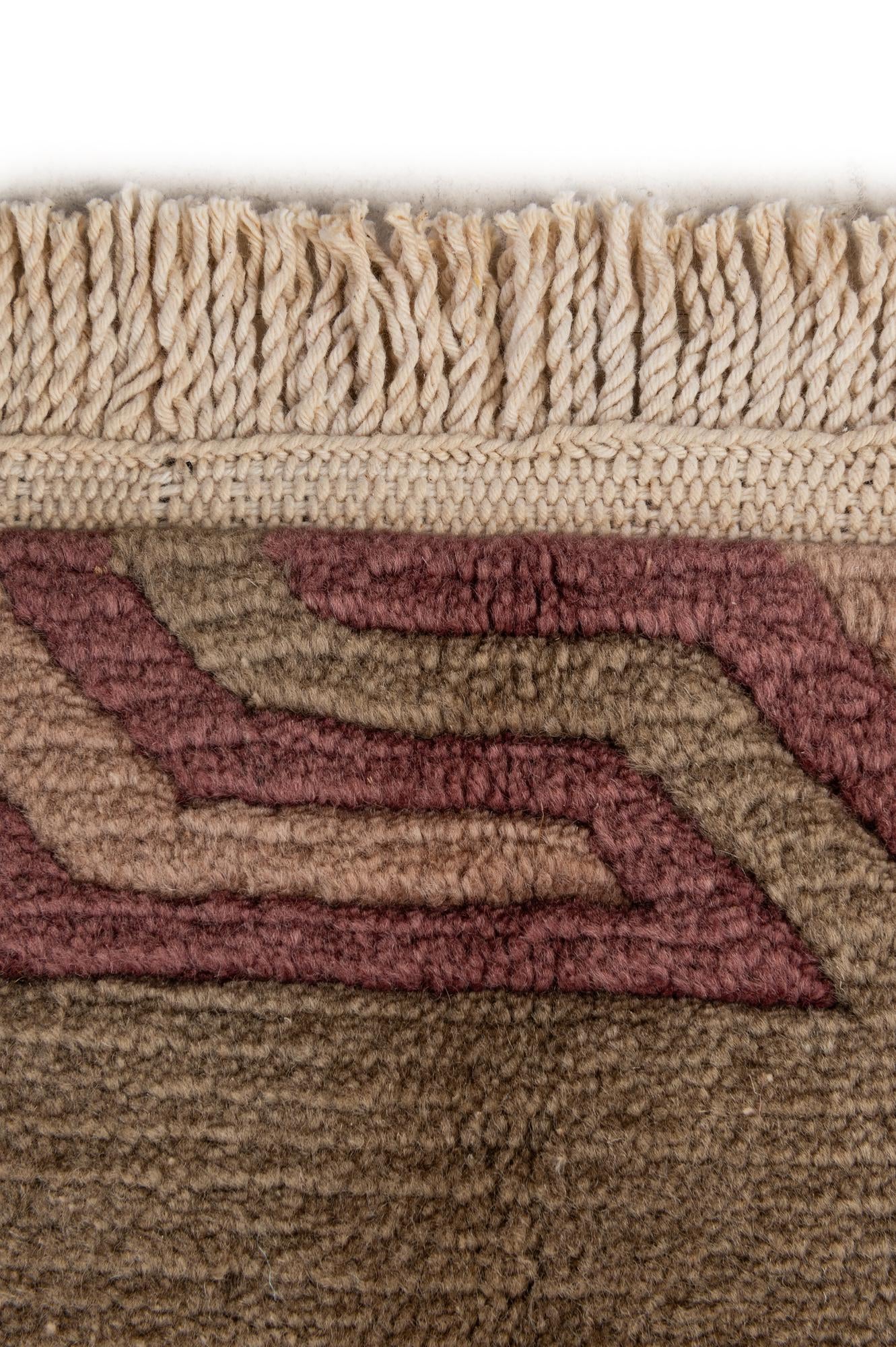 8' 2 x 11' 4 Hand Knotted Tibet Wool Rug