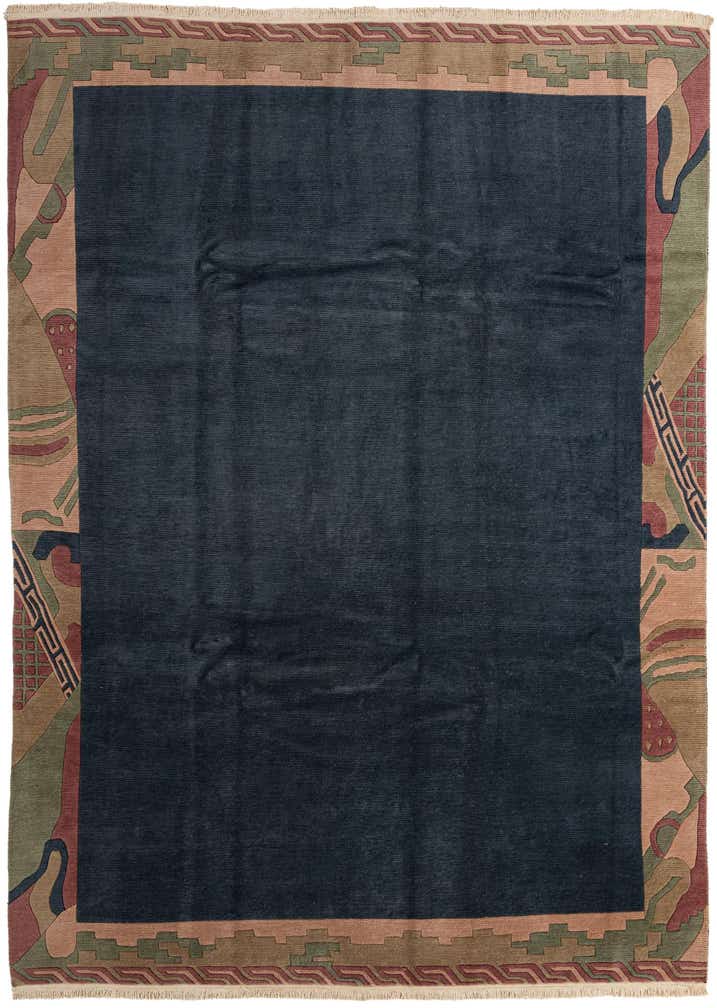 8' 2 x 11' 4 Hand Knotted Tibet Wool Rug