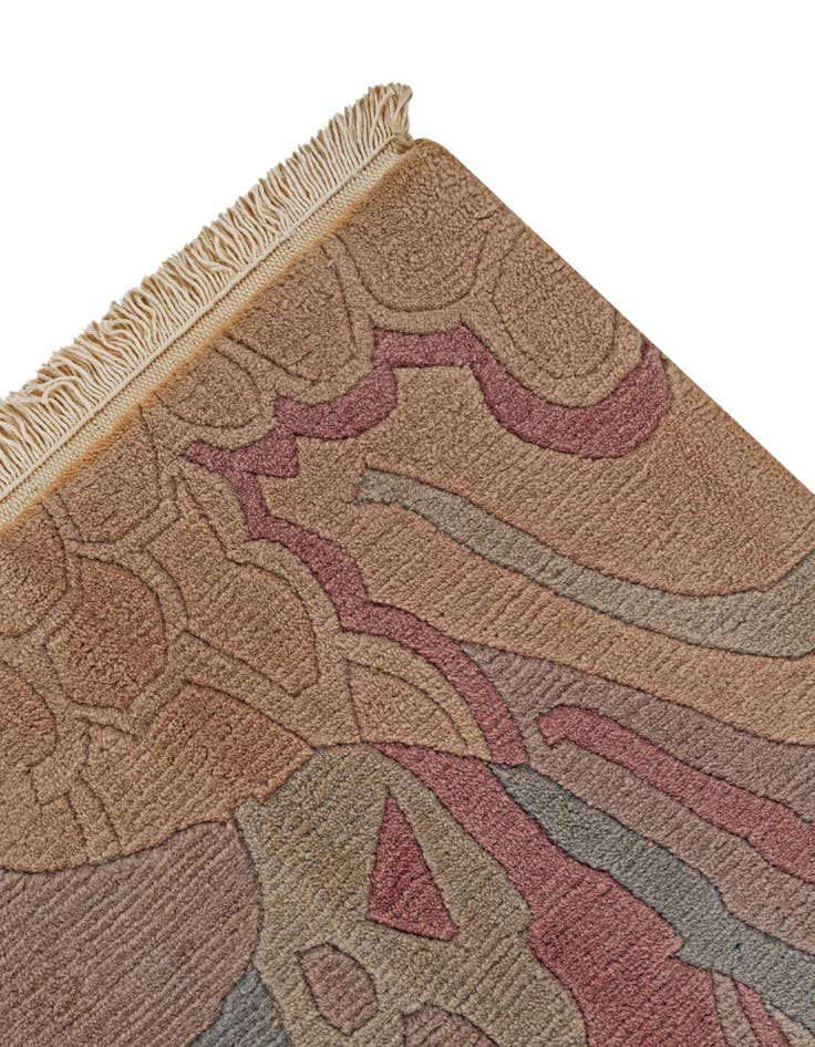 Detail image of 8' 4 x 11' 4  Hand Knotted Tibet Wool Rug