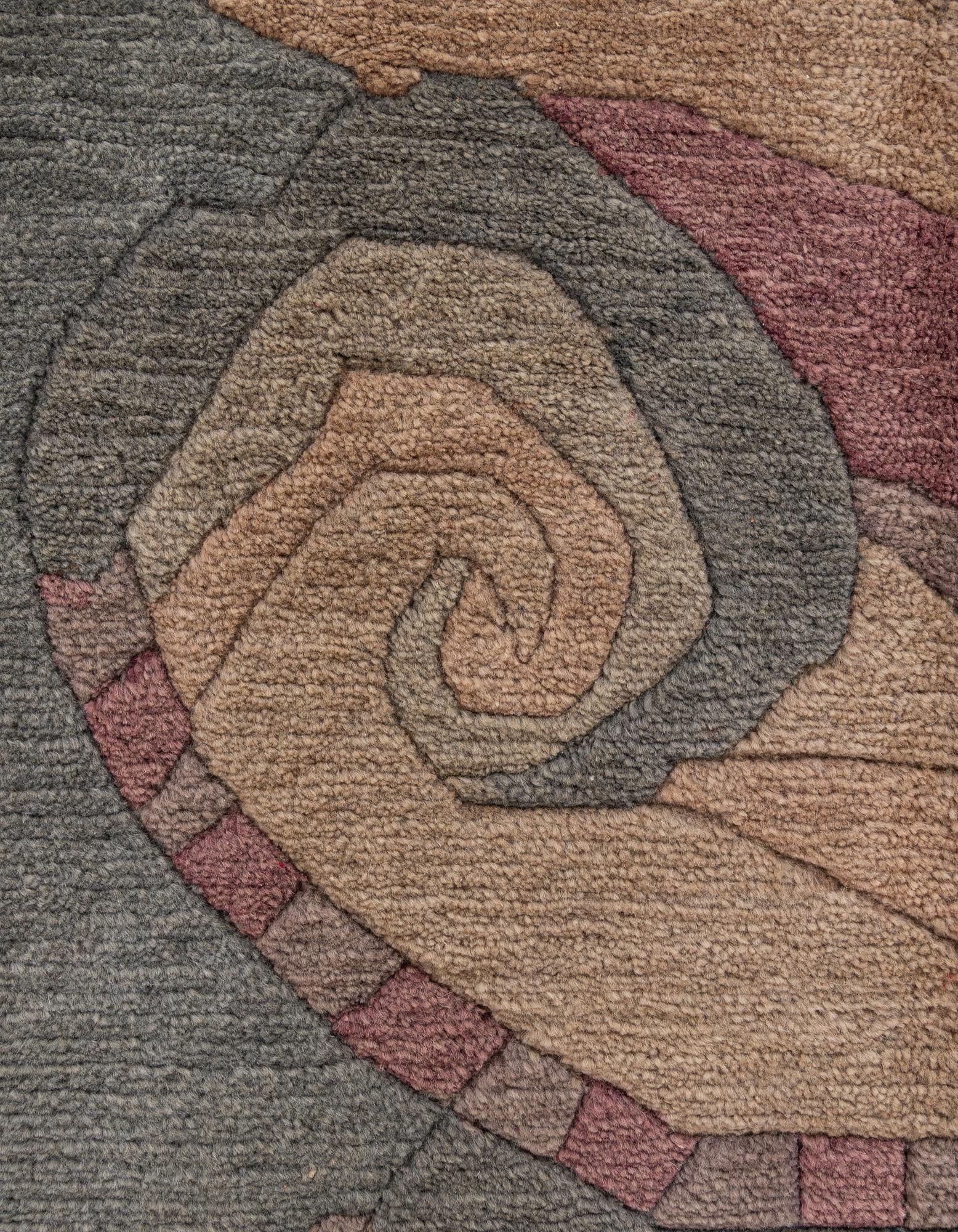 8' 4 x 11' 4 Hand Knotted Tibet Wool Rug