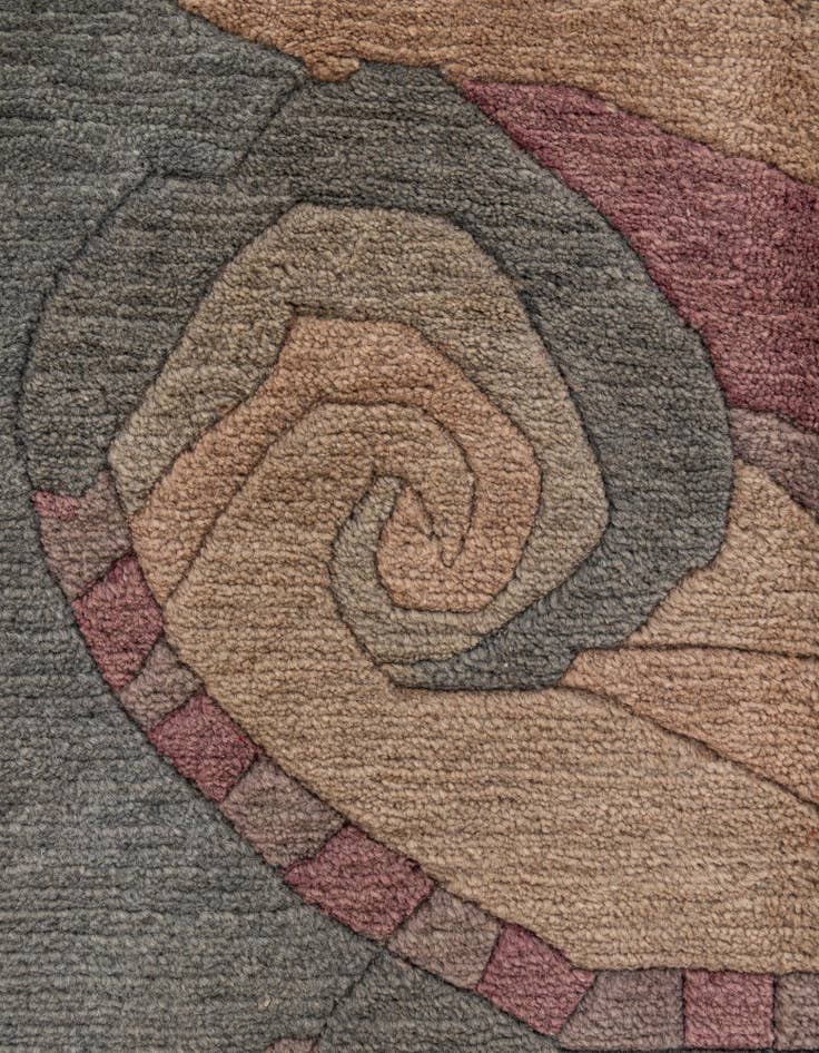 Detail image of 8' 4 x 11' 4  Hand Knotted Tibet Wool Rug
