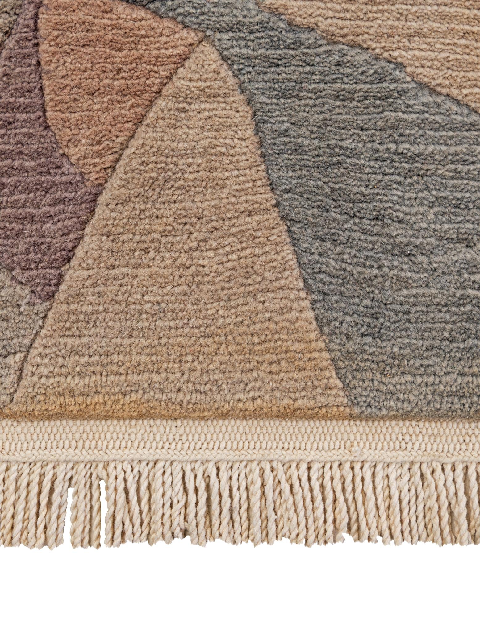 8' 4 x 11' 4 Hand Knotted Tibet Wool Rug