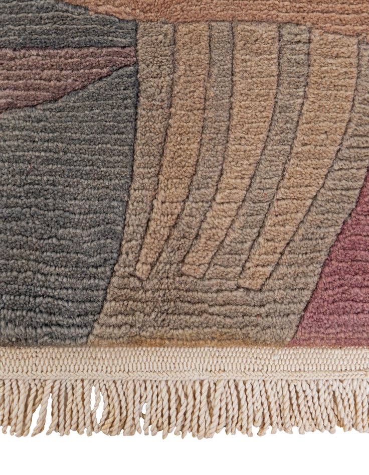 Detail image of 8' 4 x 11' 4  Hand Knotted Tibet Wool Rug