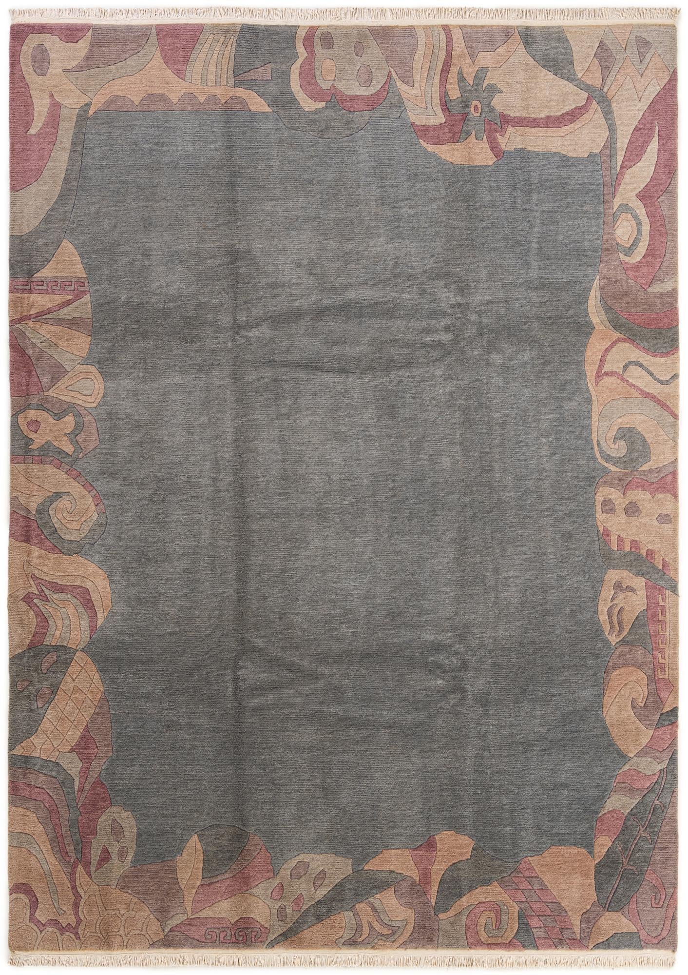 8' 4 x 11' 4 Hand Knotted Tibet Wool Rug