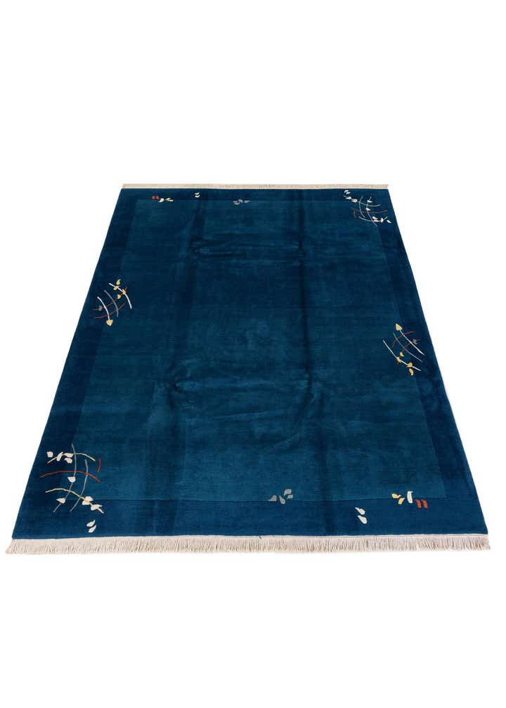 8' 1 x 9' 8 Hand Knotted Tibet Wool Rug