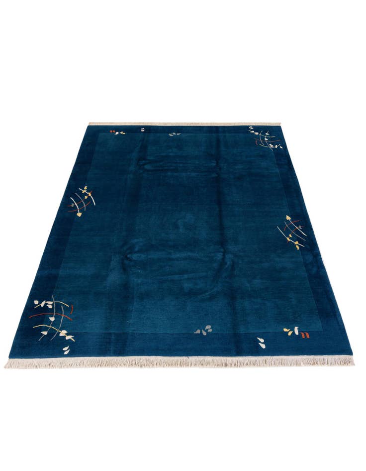 Detail image of 8' 1 x 9' 8 Hand Knotted Tibet Wool Rug