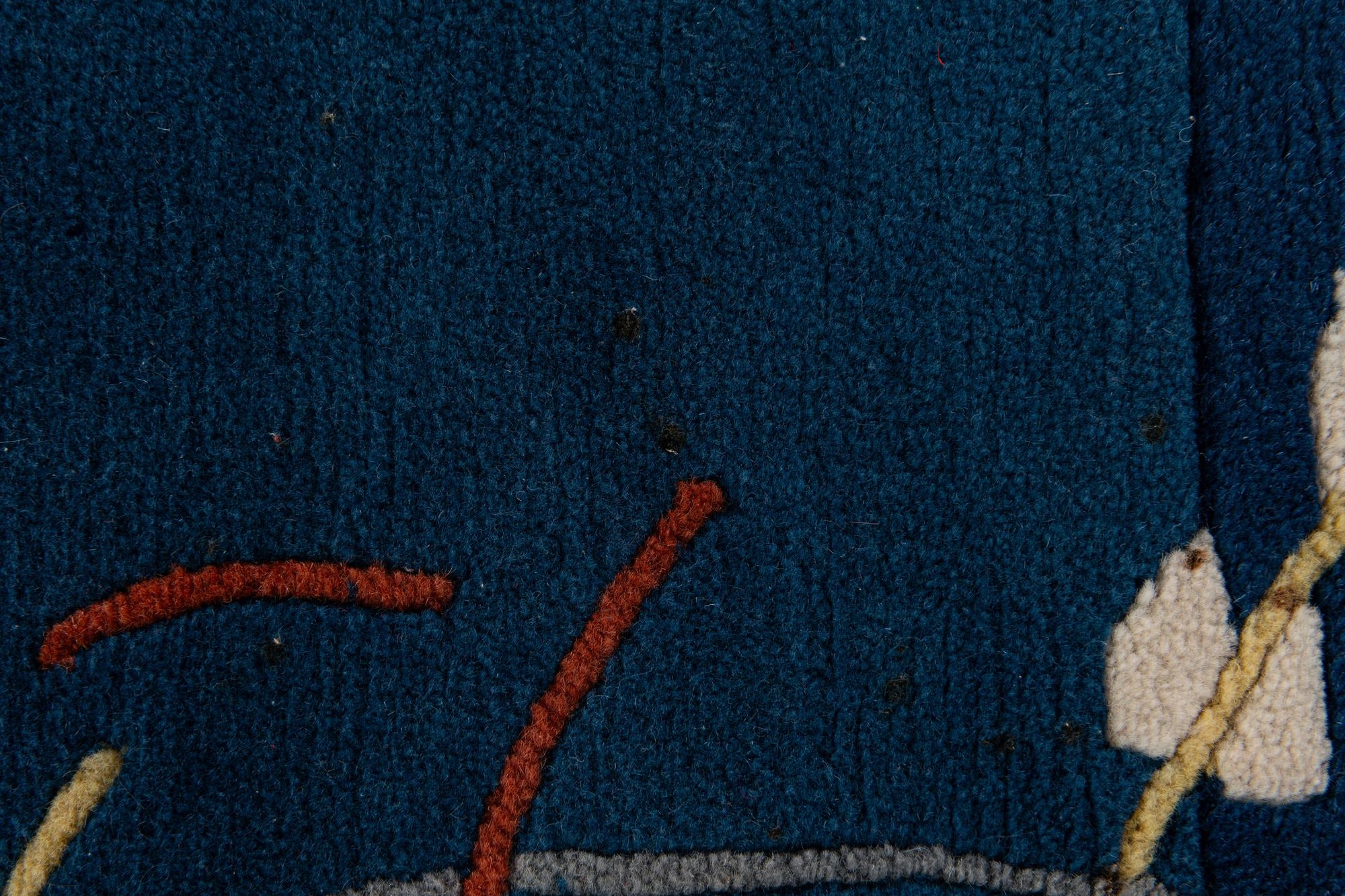 8' 1 x 9' 8 Hand Knotted Tibet Wool Rug