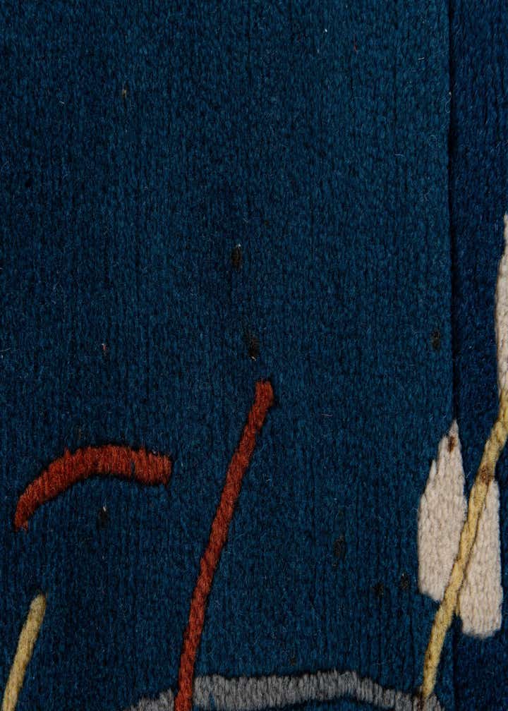 8' 1 x 9' 8 Hand Knotted Tibet Wool Rug