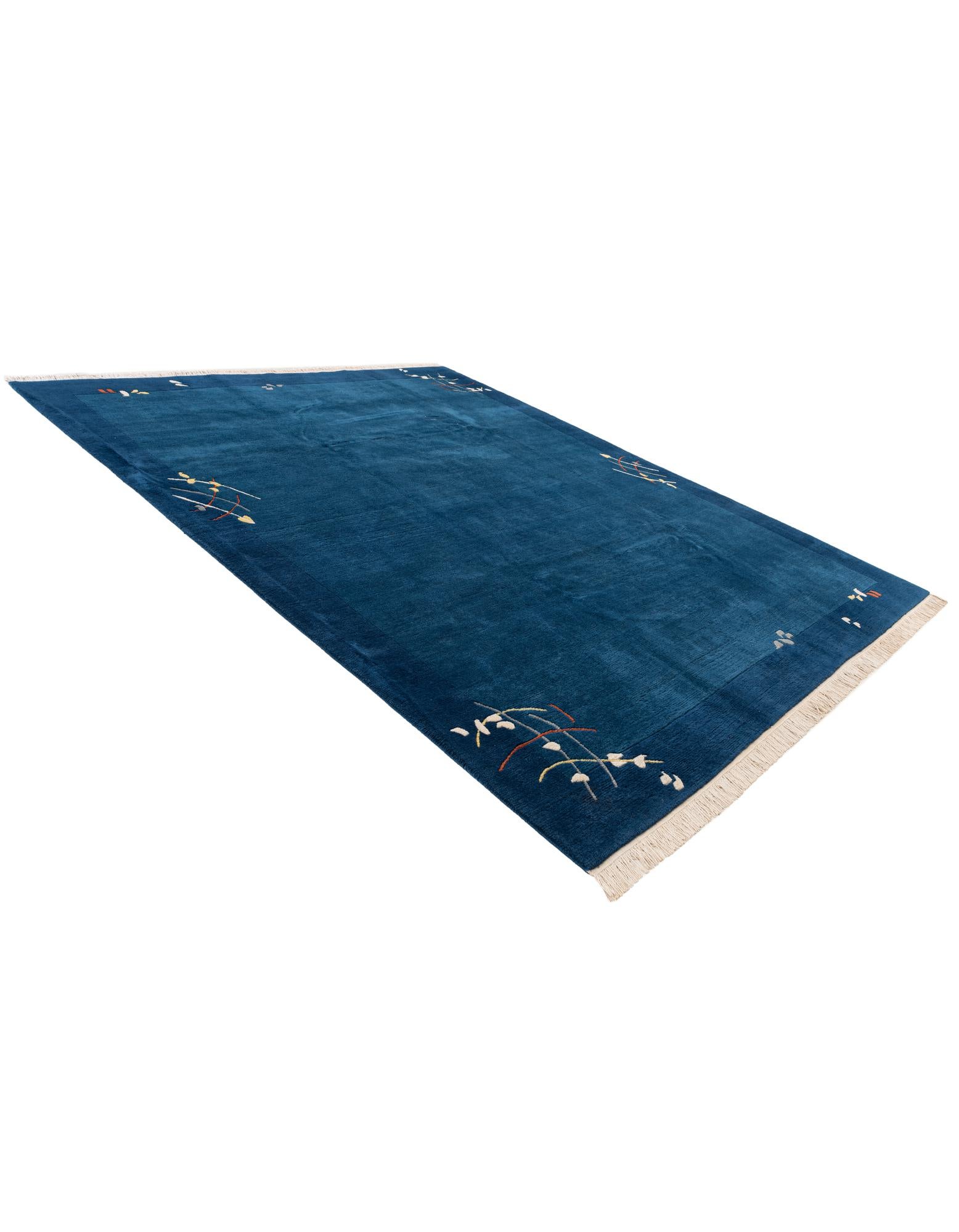 8' 1 x 9' 8 Hand Knotted Tibet Wool Rug
