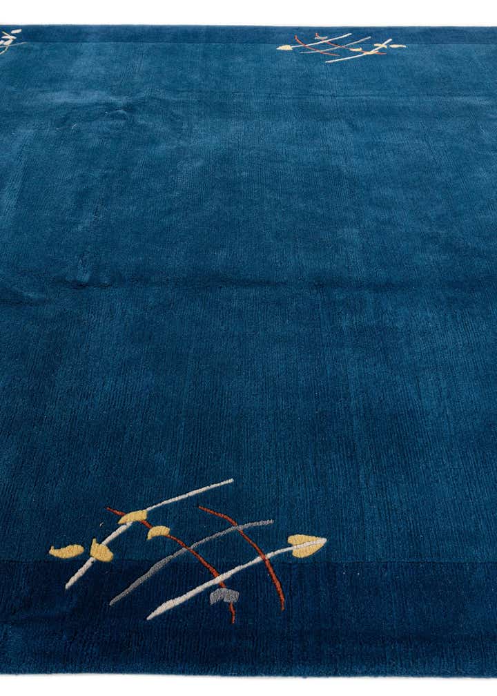 8' 1 x 9' 8 Hand Knotted Tibet Wool Rug
