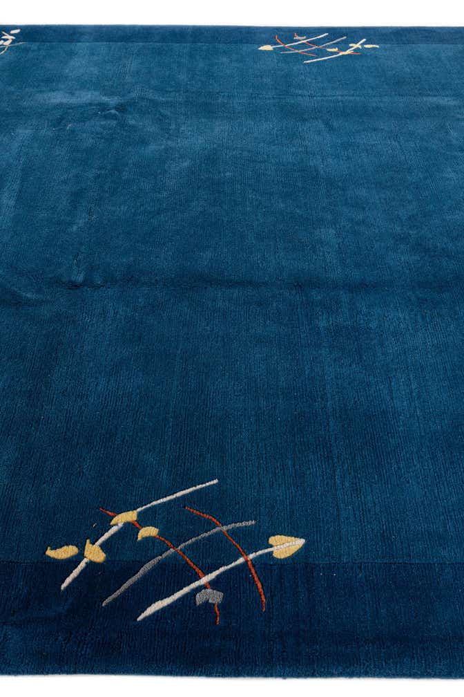 8' 1 x 9' 8 Hand Knotted Tibet Wool Rug