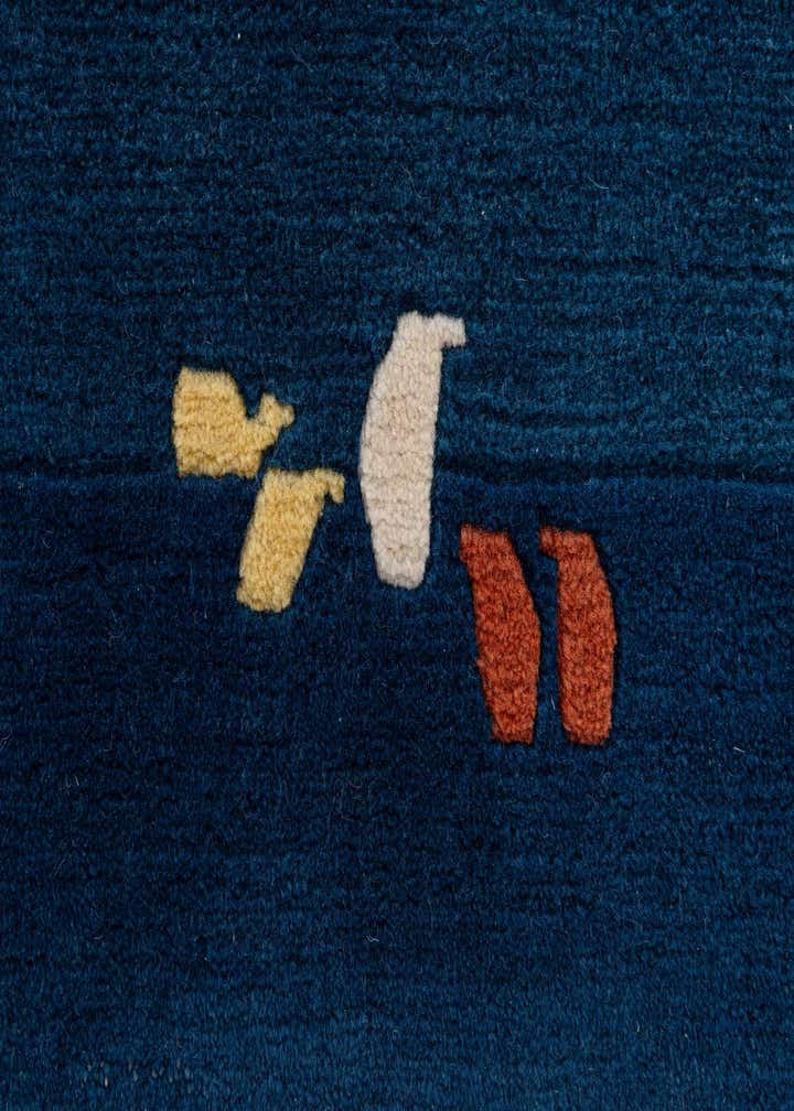8' 1 x 9' 8 Hand Knotted Tibet Wool Rug