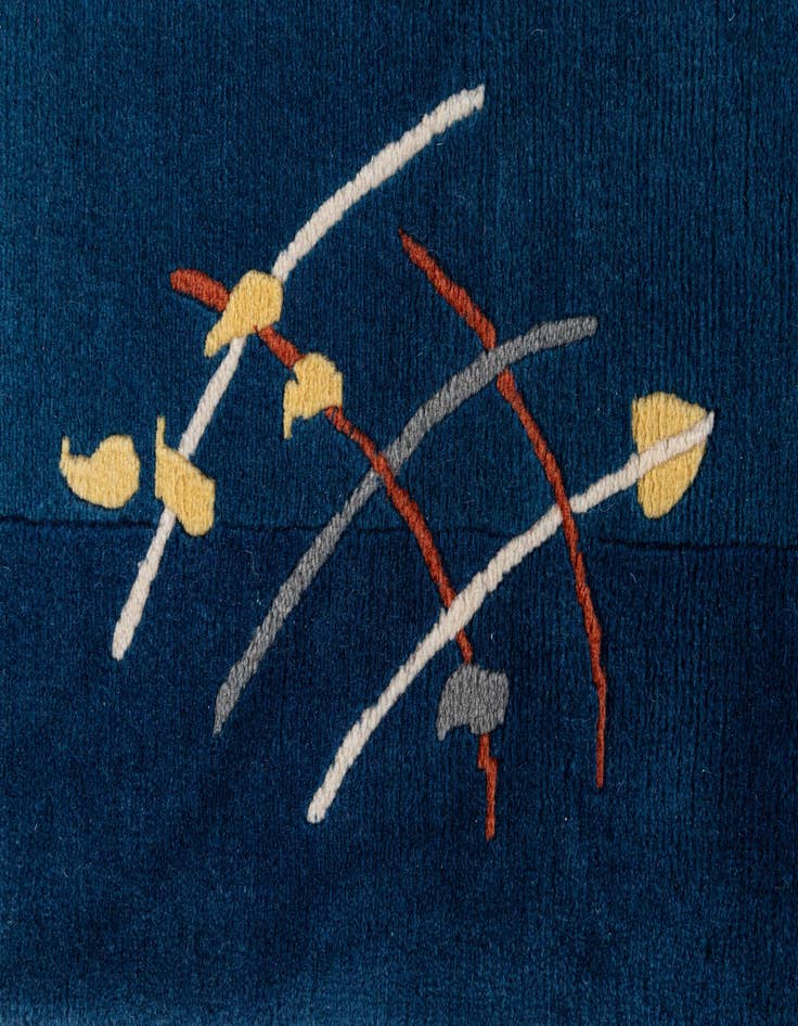 Detail image of 8' 1 x 9' 8  Hand Knotted Tibet Wool Rug