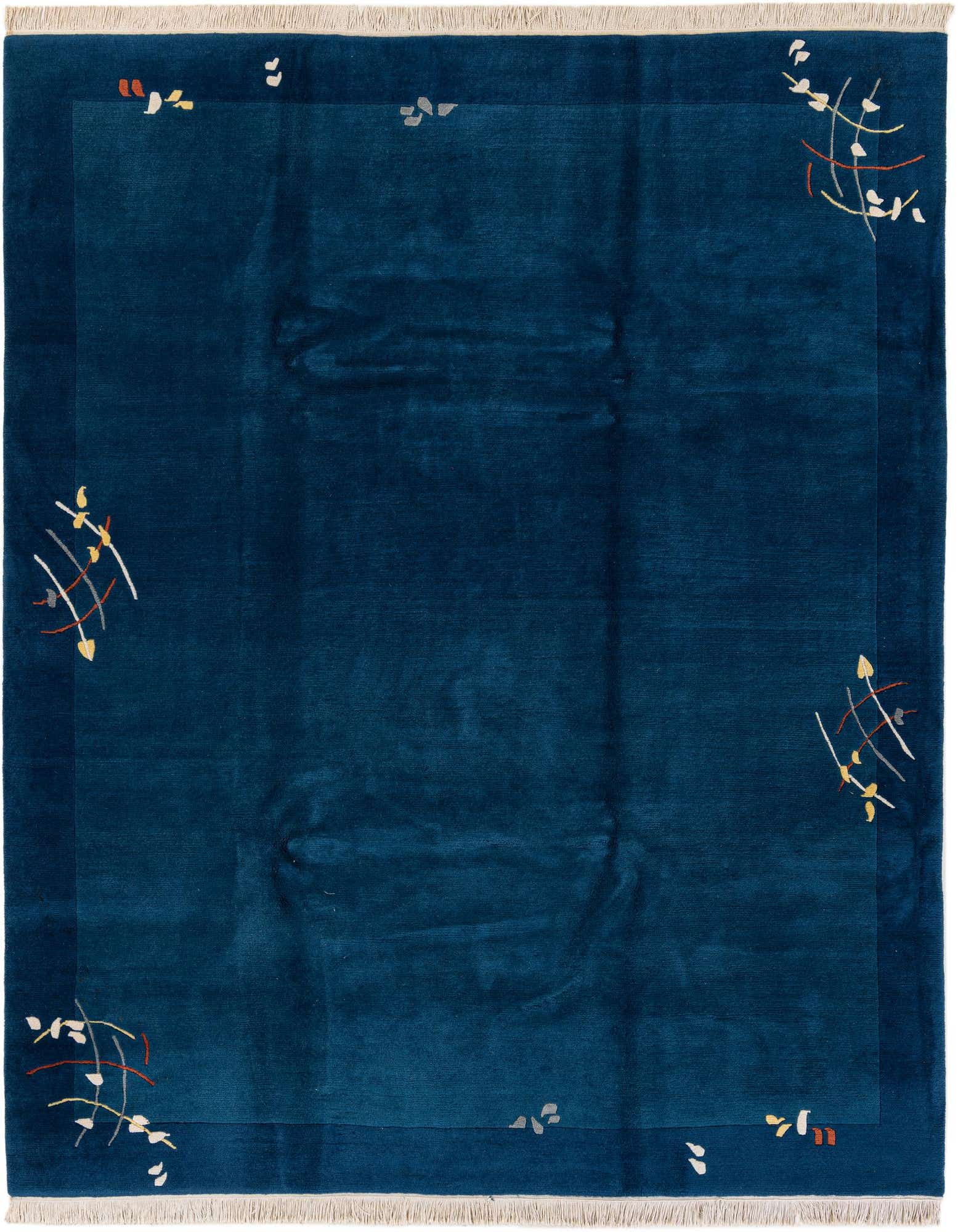 8' 1 x 9' 8 Hand Knotted Tibet Wool Rug
