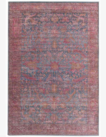 5' 2 x 7' 6 Washable Timeless Rug