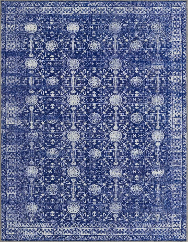 Detail image of 5' x 8' Washable Timeless Rug