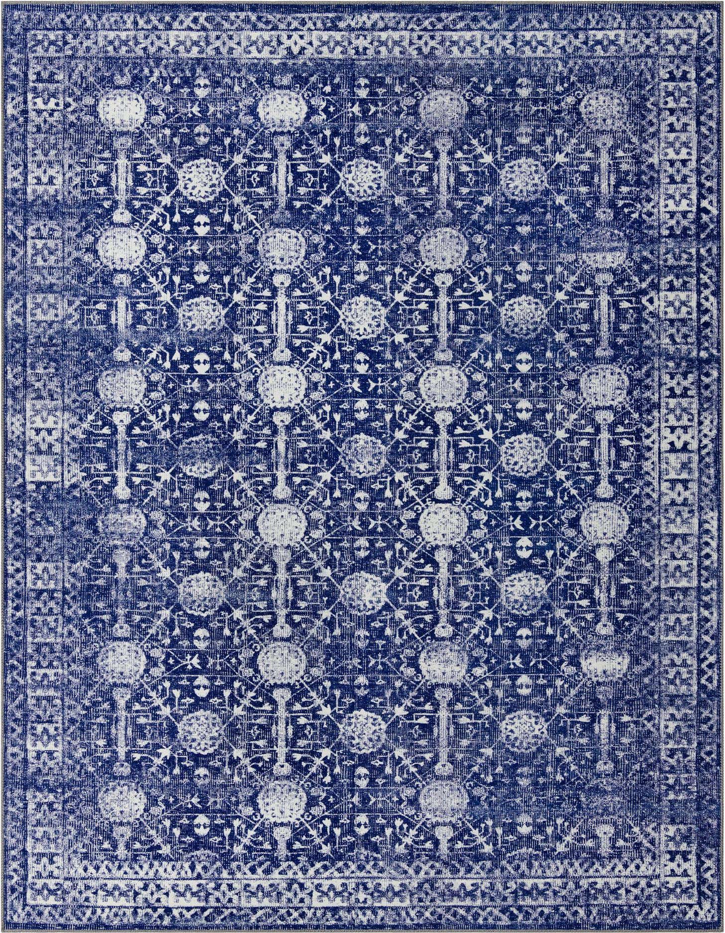 7' 6 x 10' 6 Washable Timeless Rug