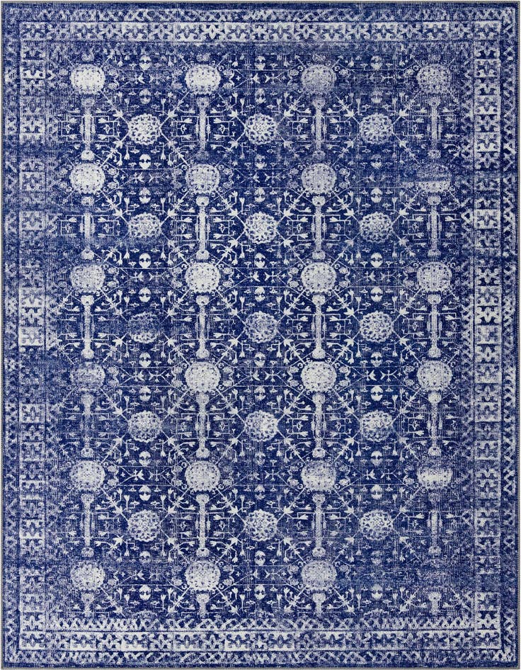Detail image of 7' 6 x 10' 6 Washable Timeless Rug