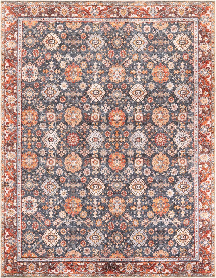 Detail image of 9' 5 x 13' 1 Washable Timeless Rug