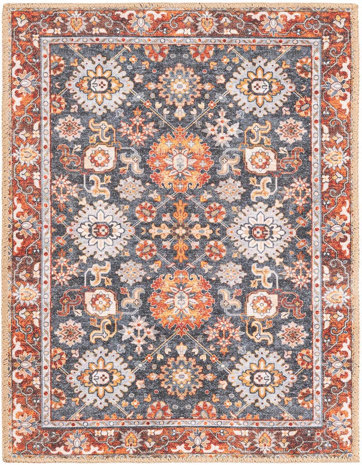 Detail image of 2' x 3' 1 Washable Timeless Rug
