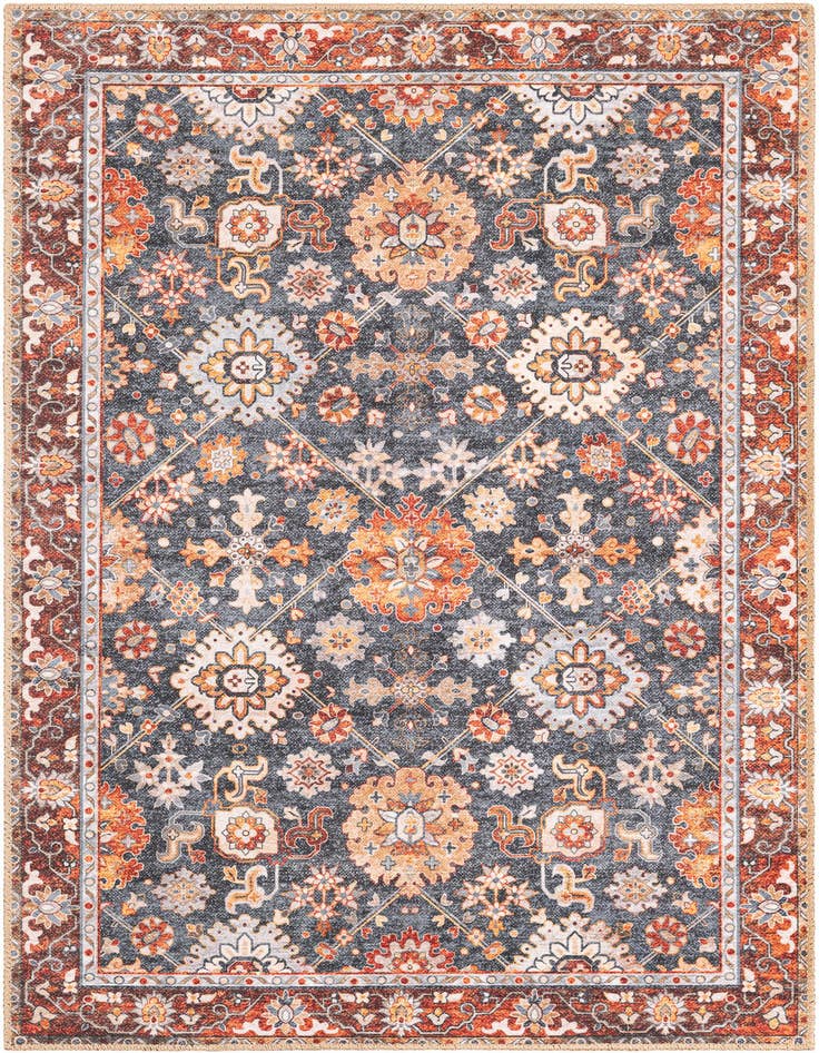 Detail image of 3' 6 x 5' 6 Washable Timeless Rug