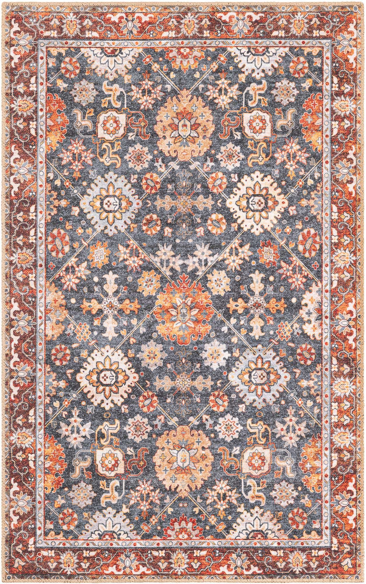 3' 6 x 5' 6 Washable Timeless Rug