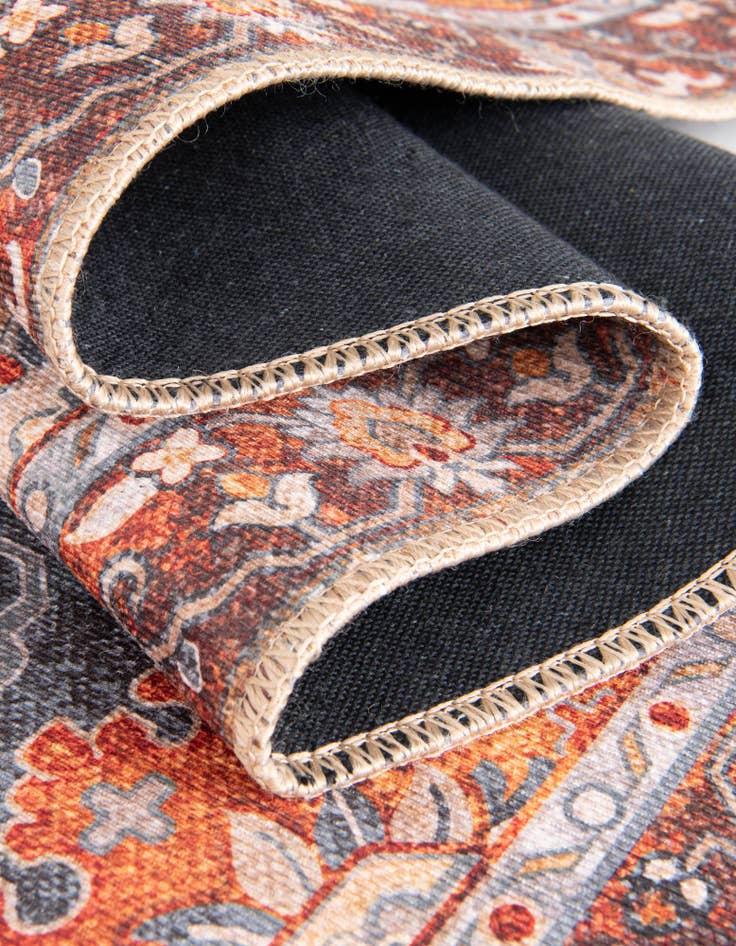 Detail image of 6' 1 x 9' Washable Timeless Rug