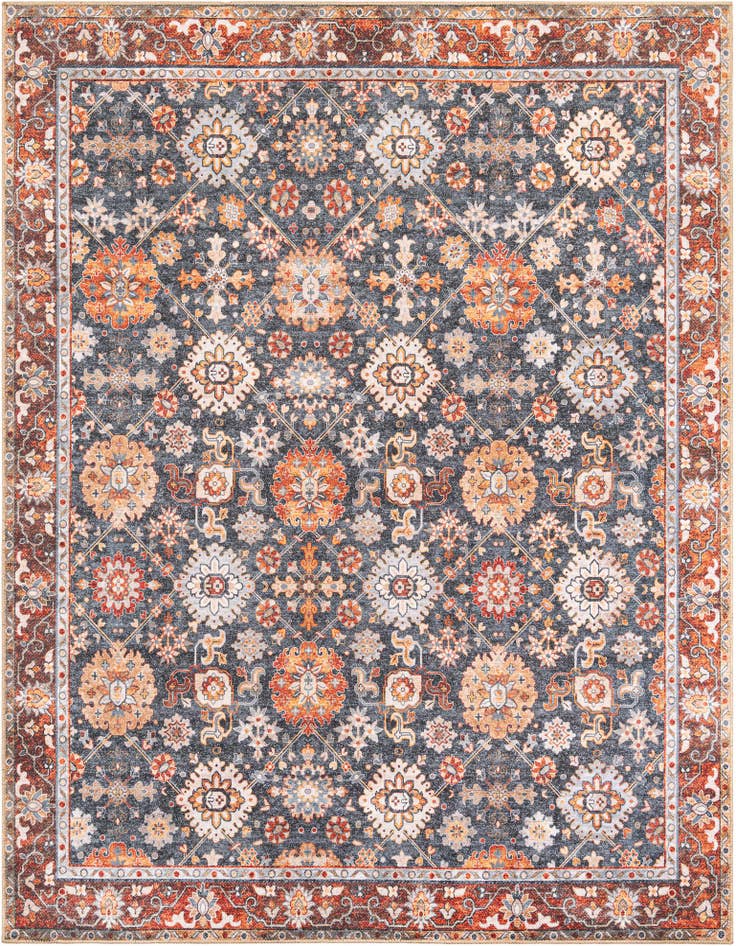 Detail image of 7' 10 x 10' Washable Timeless Rug