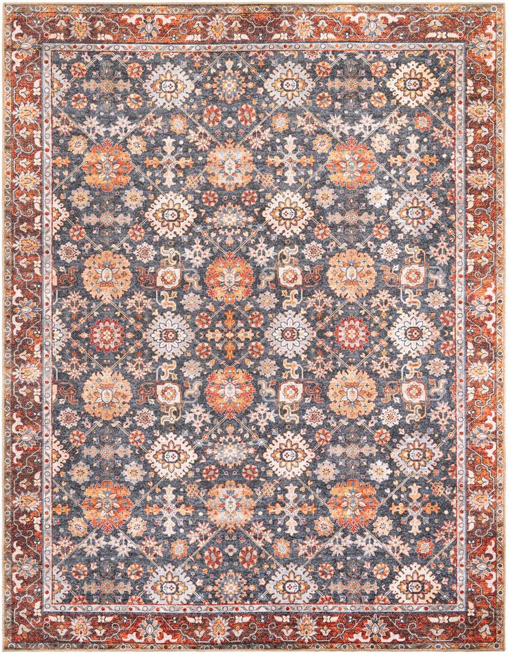 Detail image of 8' 4 x 12' Washable Timeless Rug