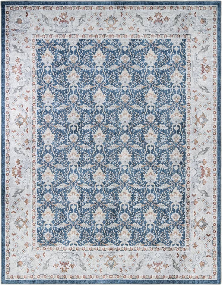 Detail image of 9' 5 x 13' 1 Washable Timeless Rug