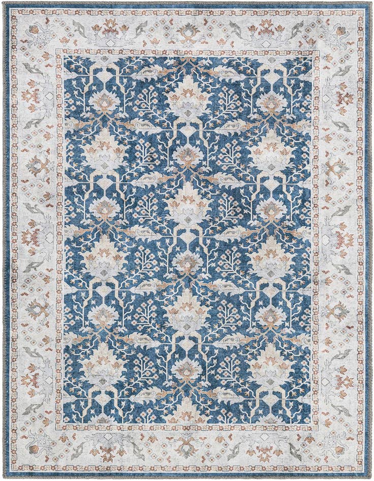 Detail image of 3' 6 x 5' 6 Washable Timeless Rug