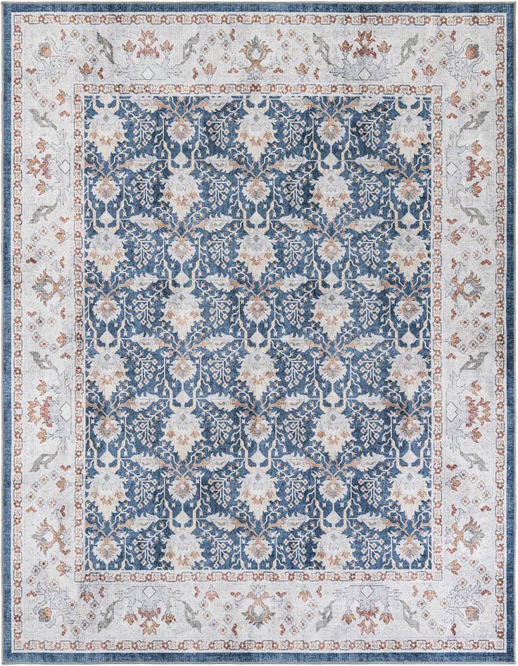 Detail image of 7' 10 x 10' Washable Timeless Rug
