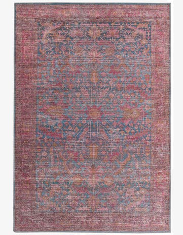 5' 2 x 7' 6 Washable Timeless Rug