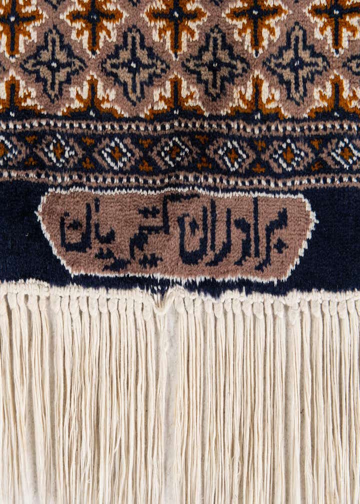 6' 3 x 9' 2 Hand Knotted Torkaman Persian Rug