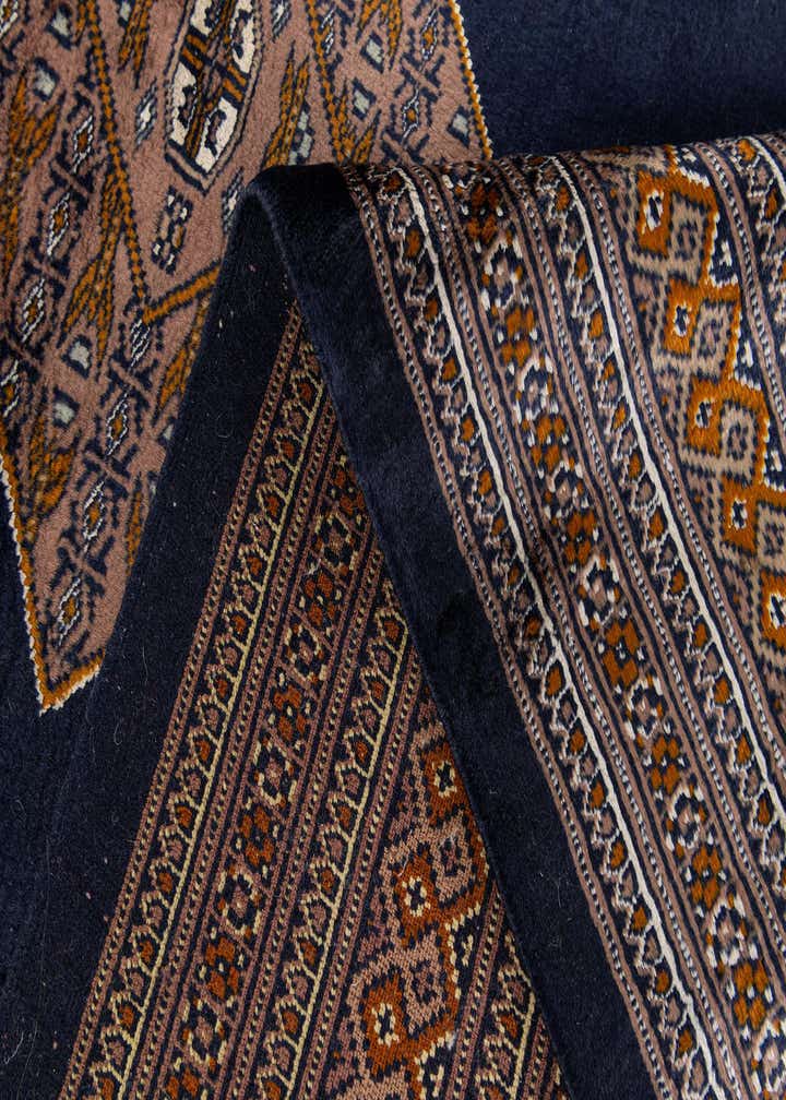 6' 3 x 9' 2 Hand Knotted Torkaman Persian Rug