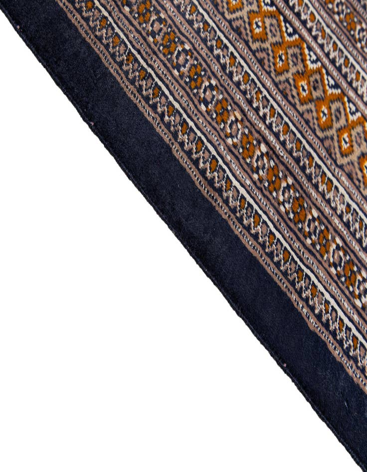 Detail image of 6' 3 x 9' 2 Hand Knotted Torkaman Persian Rug