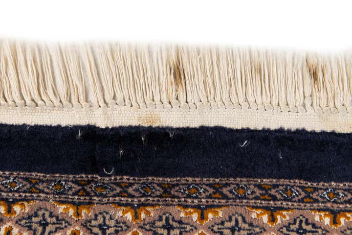 6' 3 x 9' 2 Hand Knotted Torkaman Persian Rug