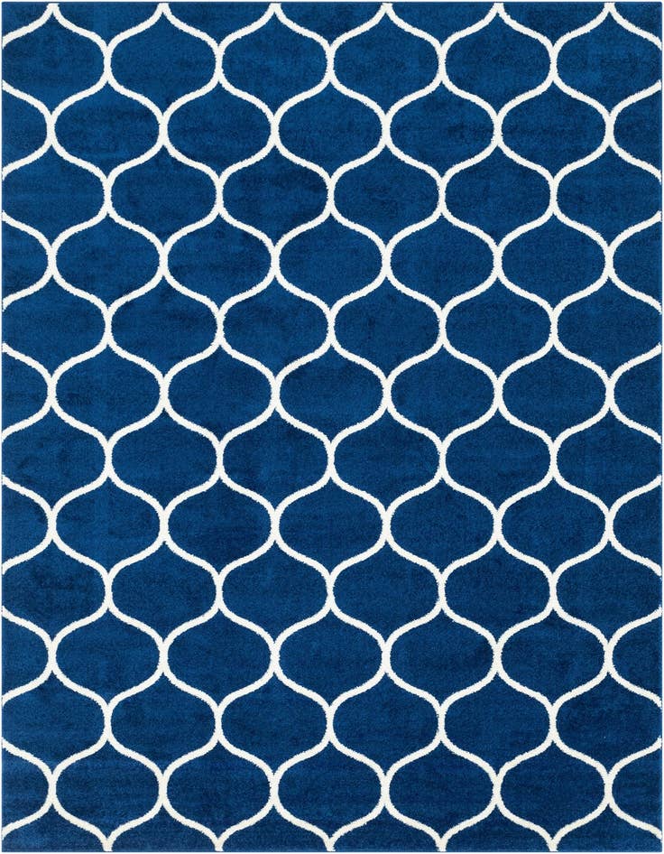 Detail image of 9' x 12' Trellis Frieze Rug