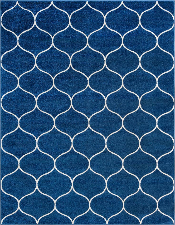 Detail image of 7' x 10' Trellis Frieze Rug