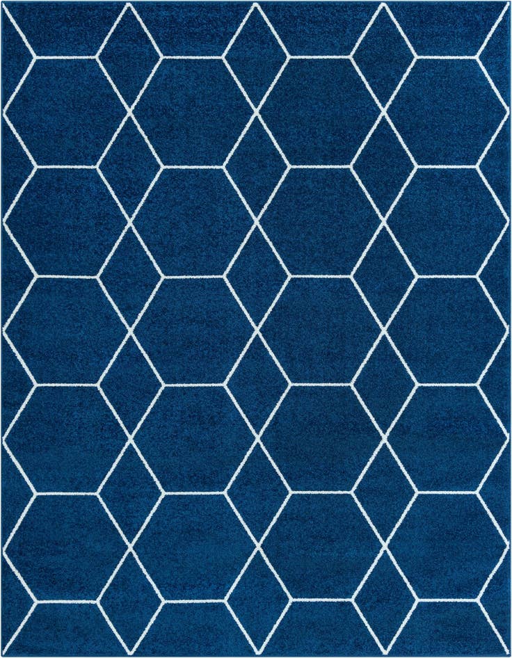 Detail image of 7' x 10' Trellis Frieze Rug