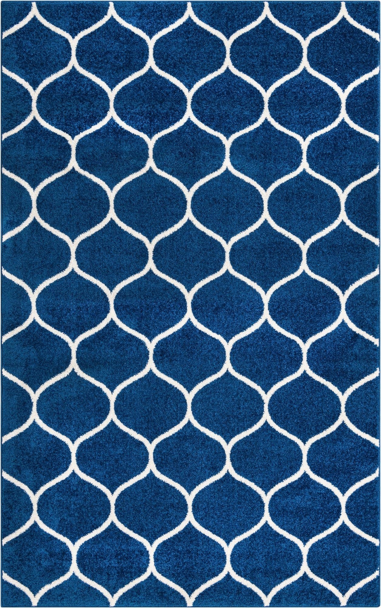 Primary image 5' 3 x 8' Trellis Frieze Rug