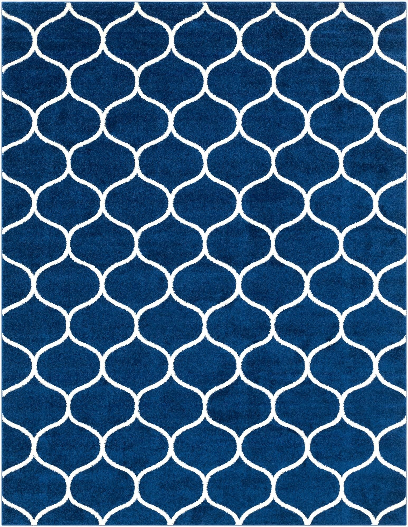 Primary image 7' 10 x 10' Trellis Frieze Rug