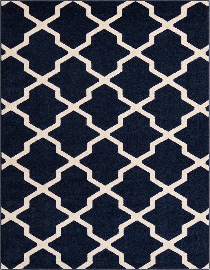 Detail image of 5' 3 x 8' Trellis Rug